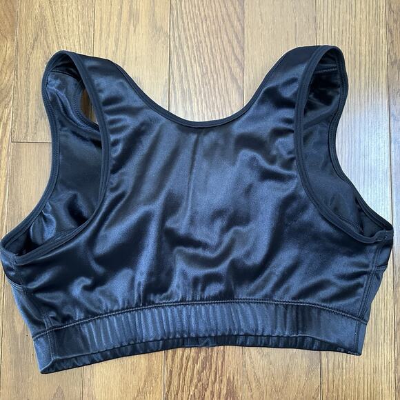 Enell NL100 High Impact Front Close Black Sports Bra Size 2 Bust 38/42,Rib 33/35 - Picture 3 of 4